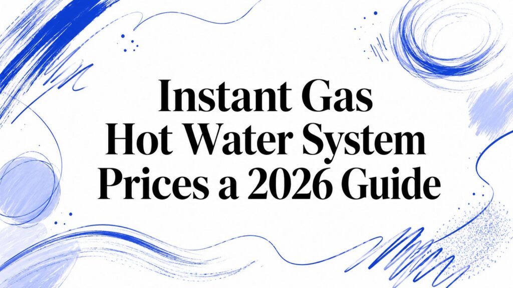 Instant Gas Hot Water System Prices Guide