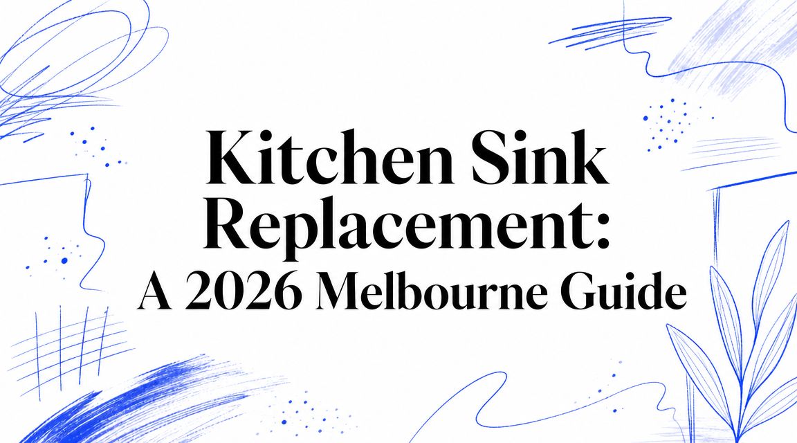 Kitchen Sink Replacement: A 2026 Melbourne Guide